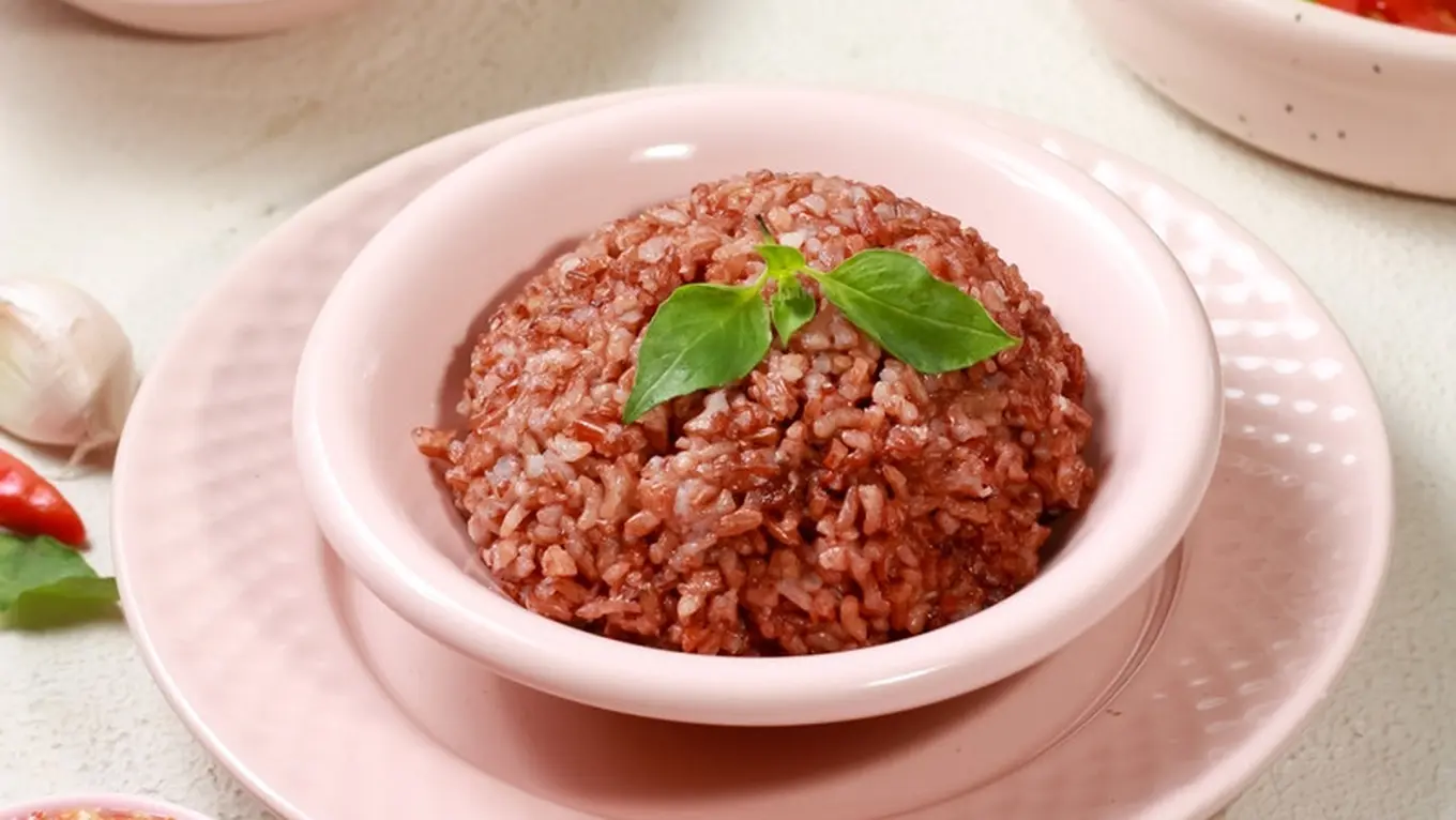 nasi merah, kalori nasi merah, manfaat nasi merah